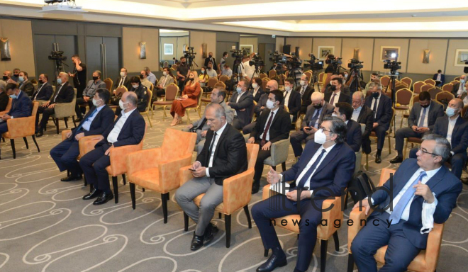 В Баку прошла презентация совместного проекта АМИ Trend и турецкой Albayrak Media Group.Азербайджан Баку 24 мая 2021
 
 